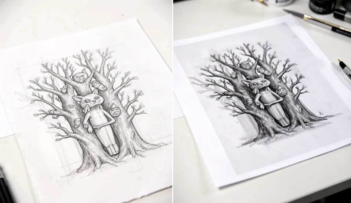 The Difference Between AI Assistance and AI Authorship in Art